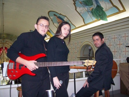 César, Patrícia e Alex
